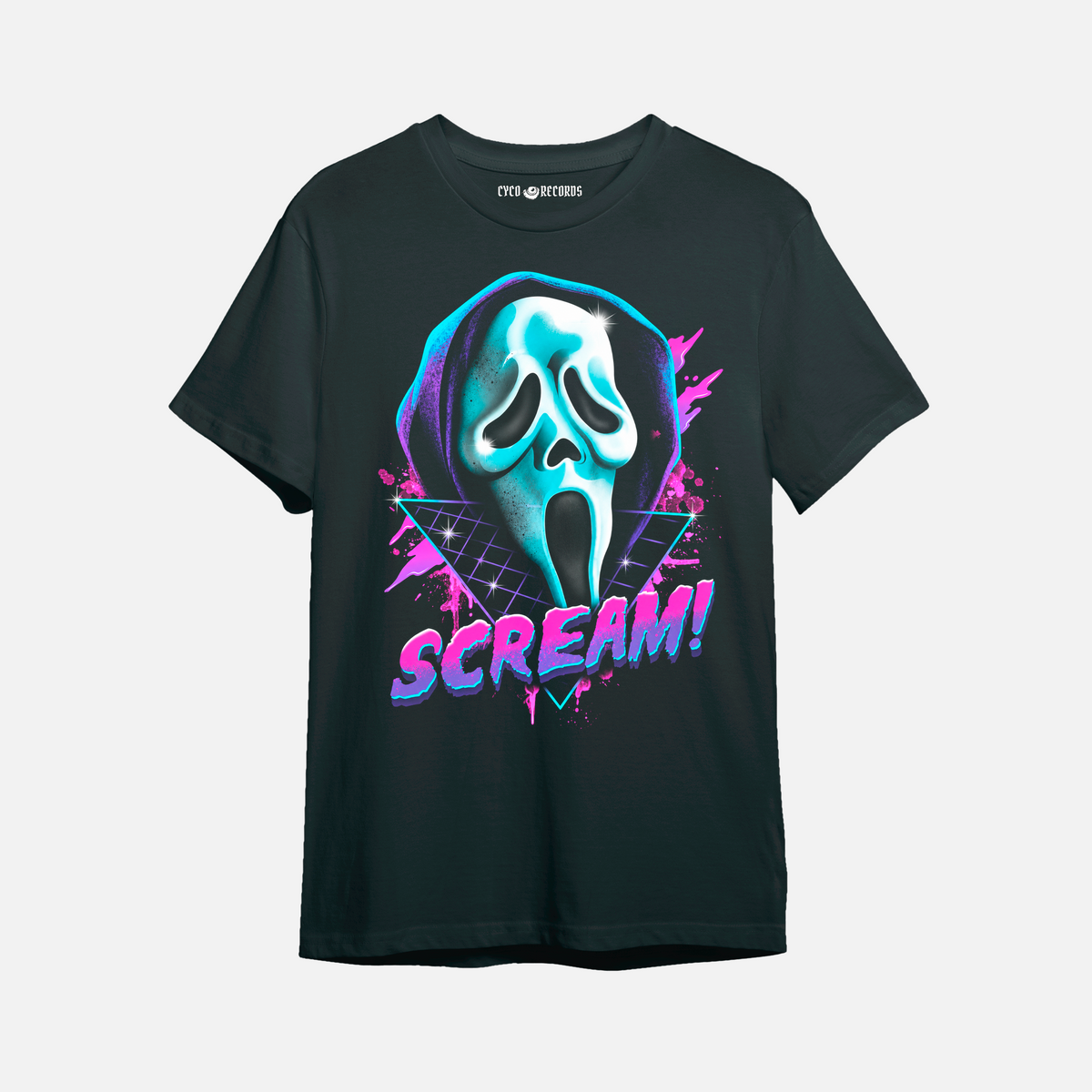 Ghost Face Scream Neon - Polera