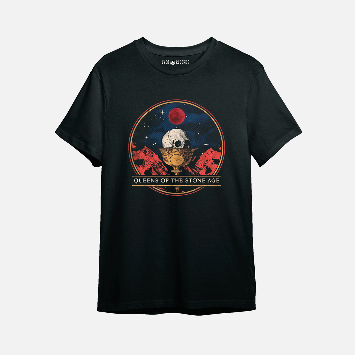 Queens Of The Stone Age - Skull Circle - Polera