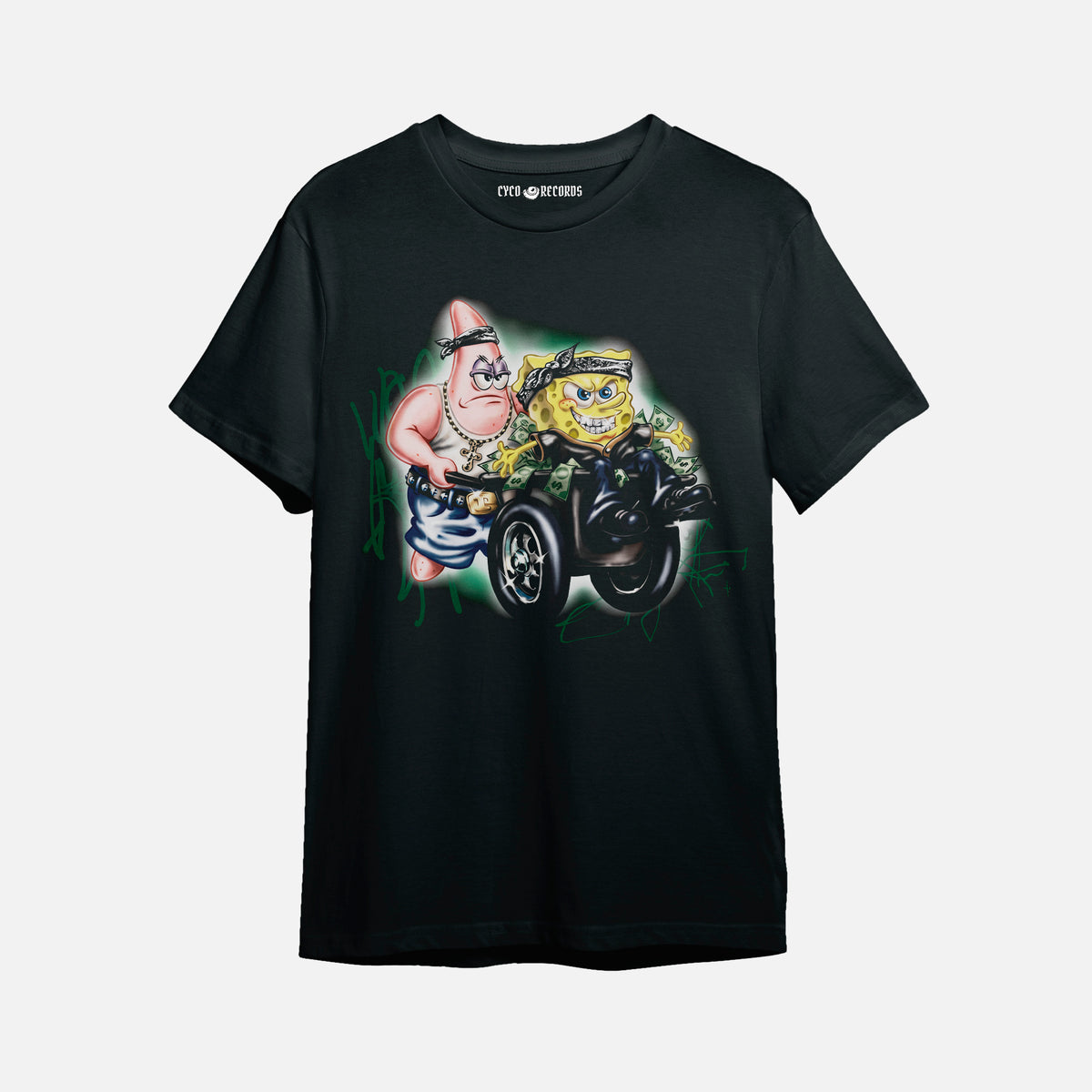 Travis Scott - Bob Esponja Thug Life - Polera