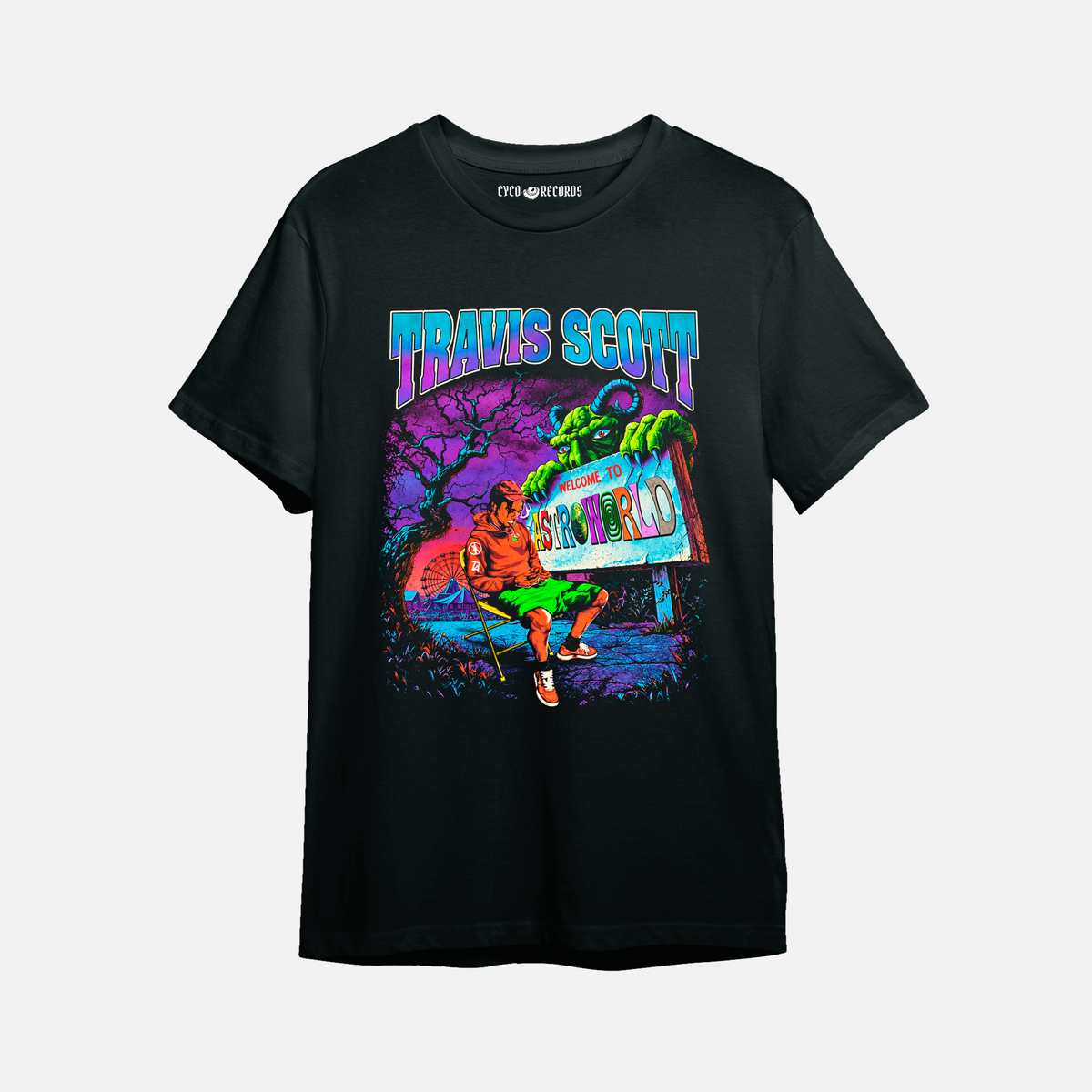 Travis Scott - Welcome to Astroworld - Polera