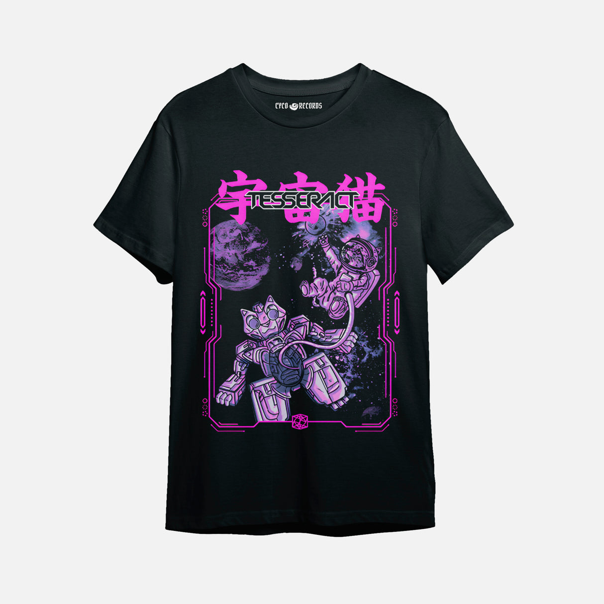 Tesseract - ASTRONAUT CATS - Polera