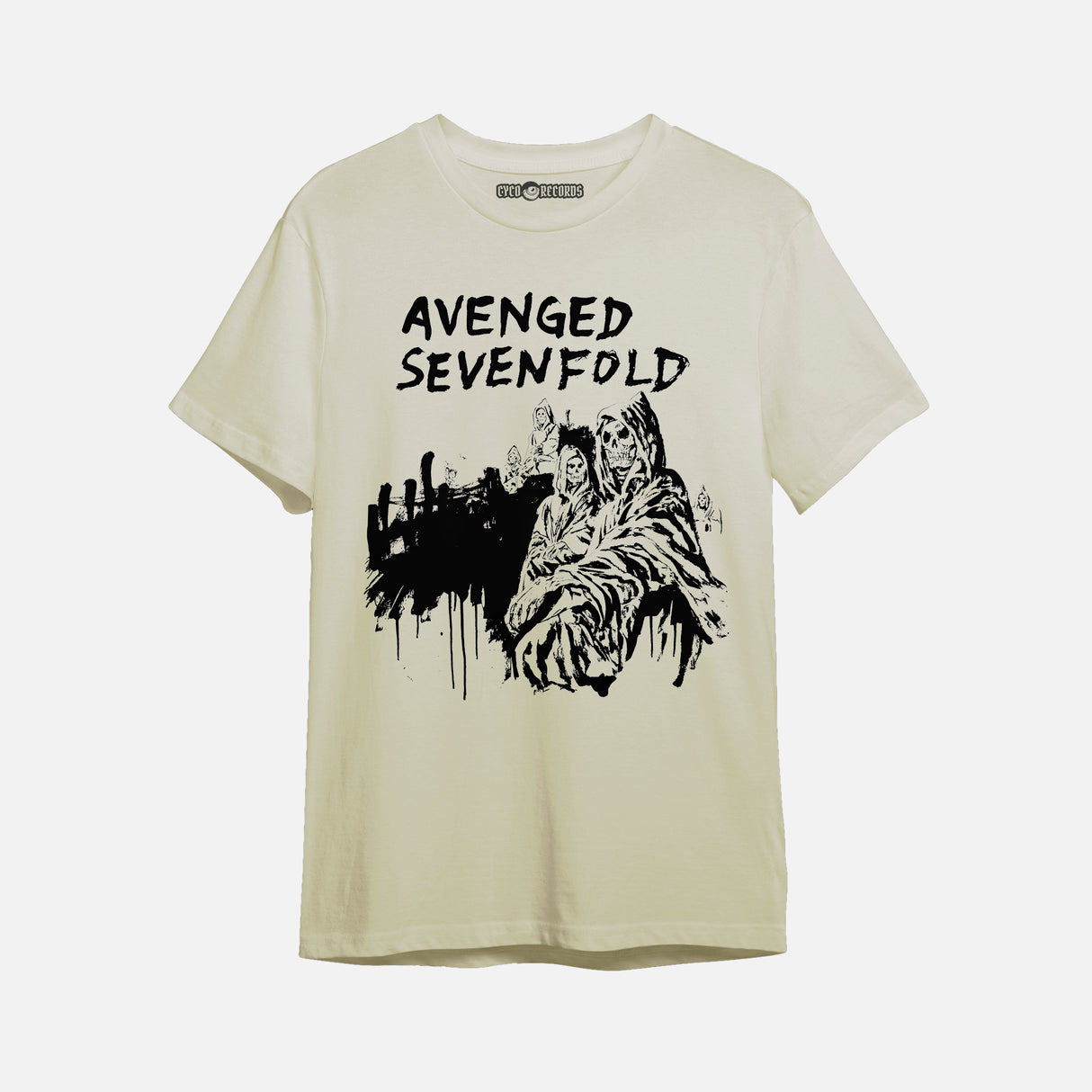 Avenged Sevenfold - La Muerte - Polera beige