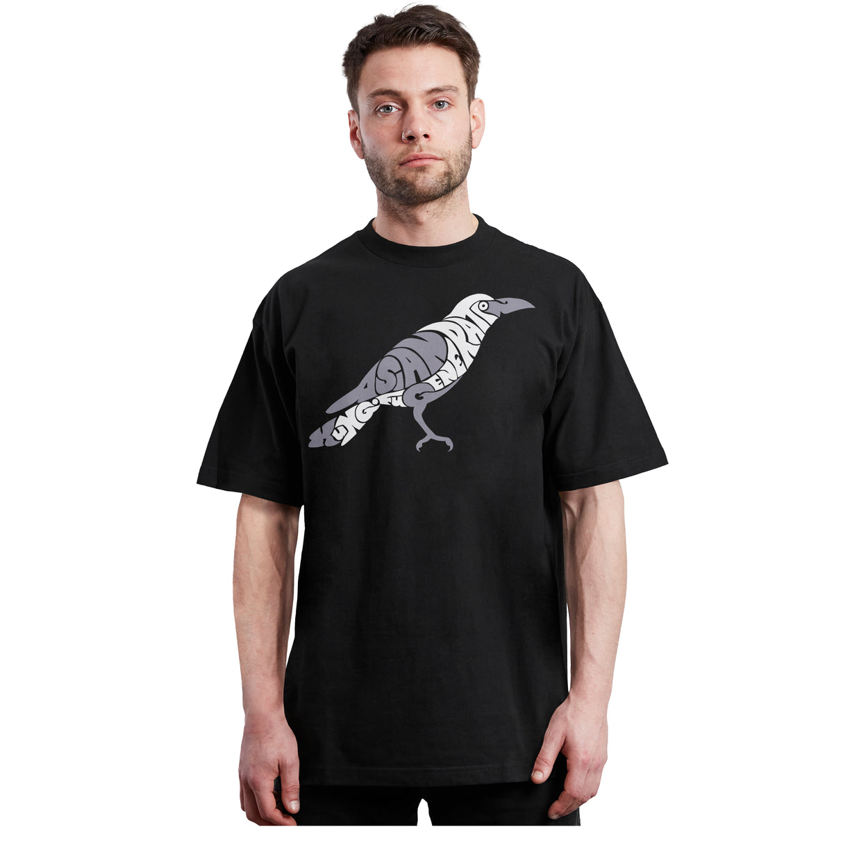 Asian Kung-Fu Generation - Logo Negro - Polera