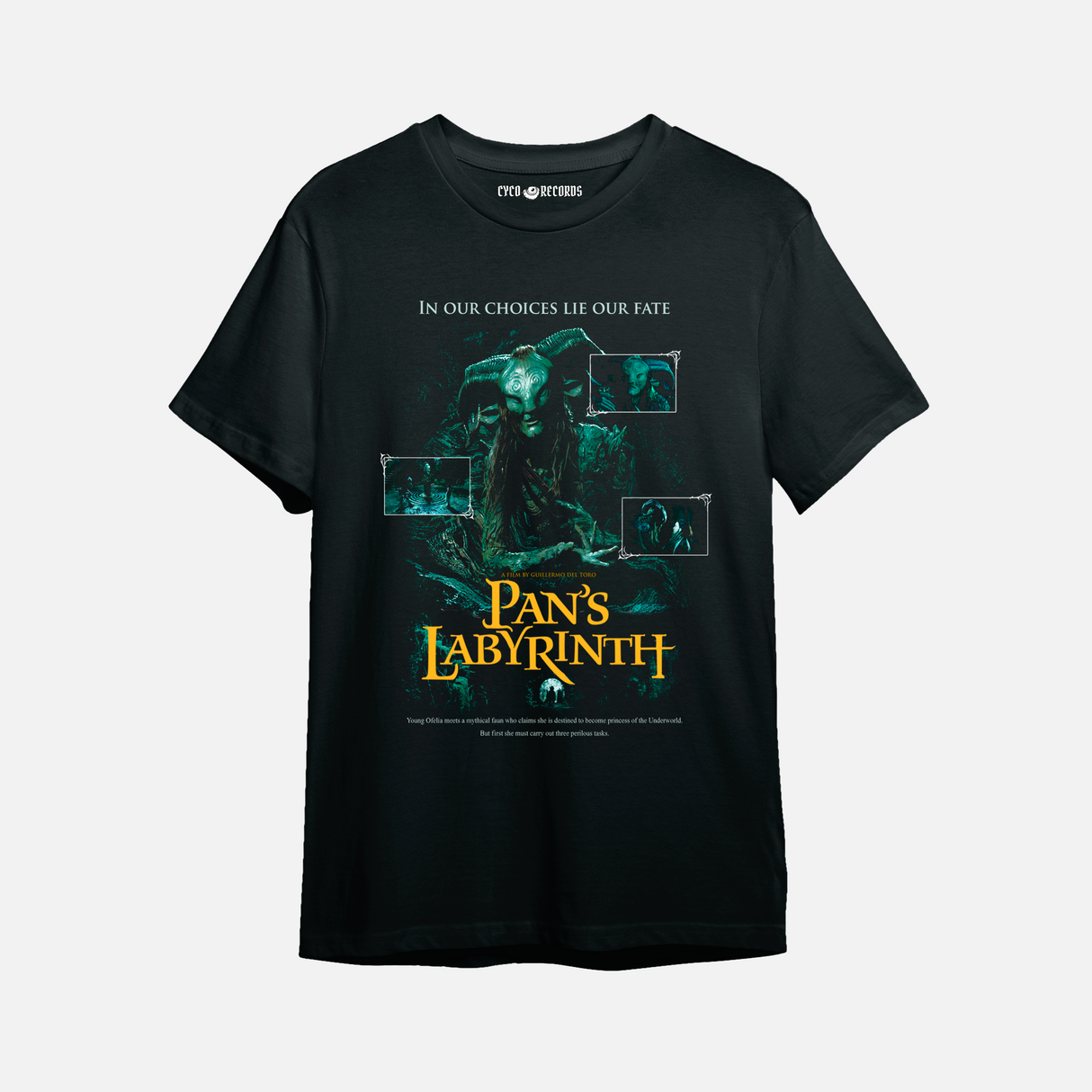 Guillermo del Toro - Laberinto del Fauno Green - Polera