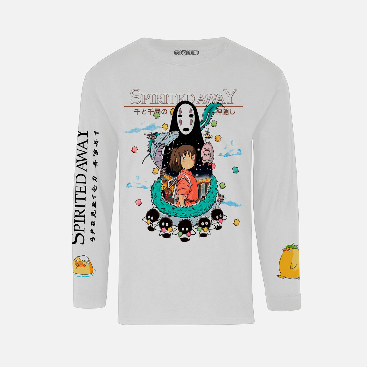 Ghibli - Spirited Away - Personajes - Polera Manga Larga