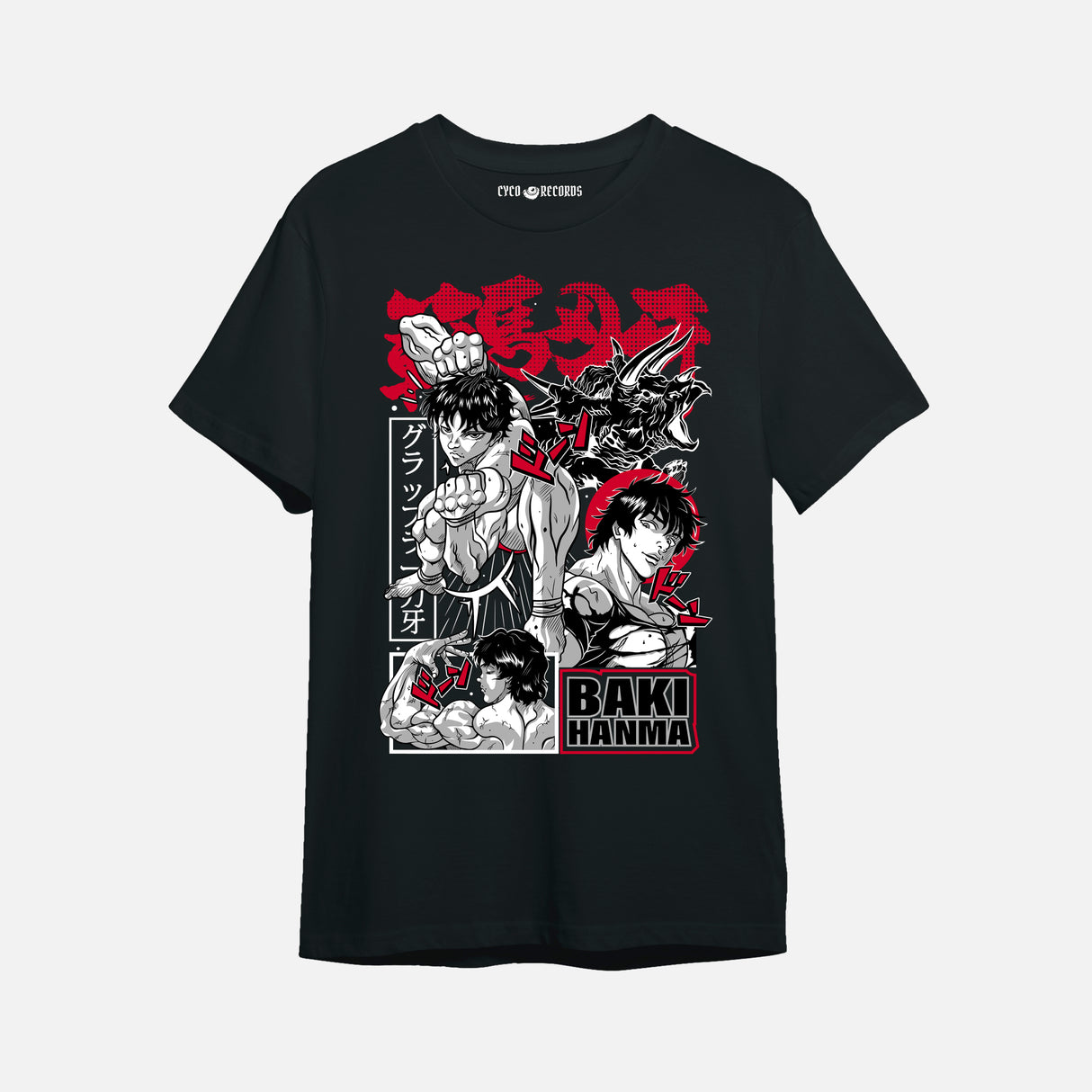 Baki Hanma - Dinosaur - Polera