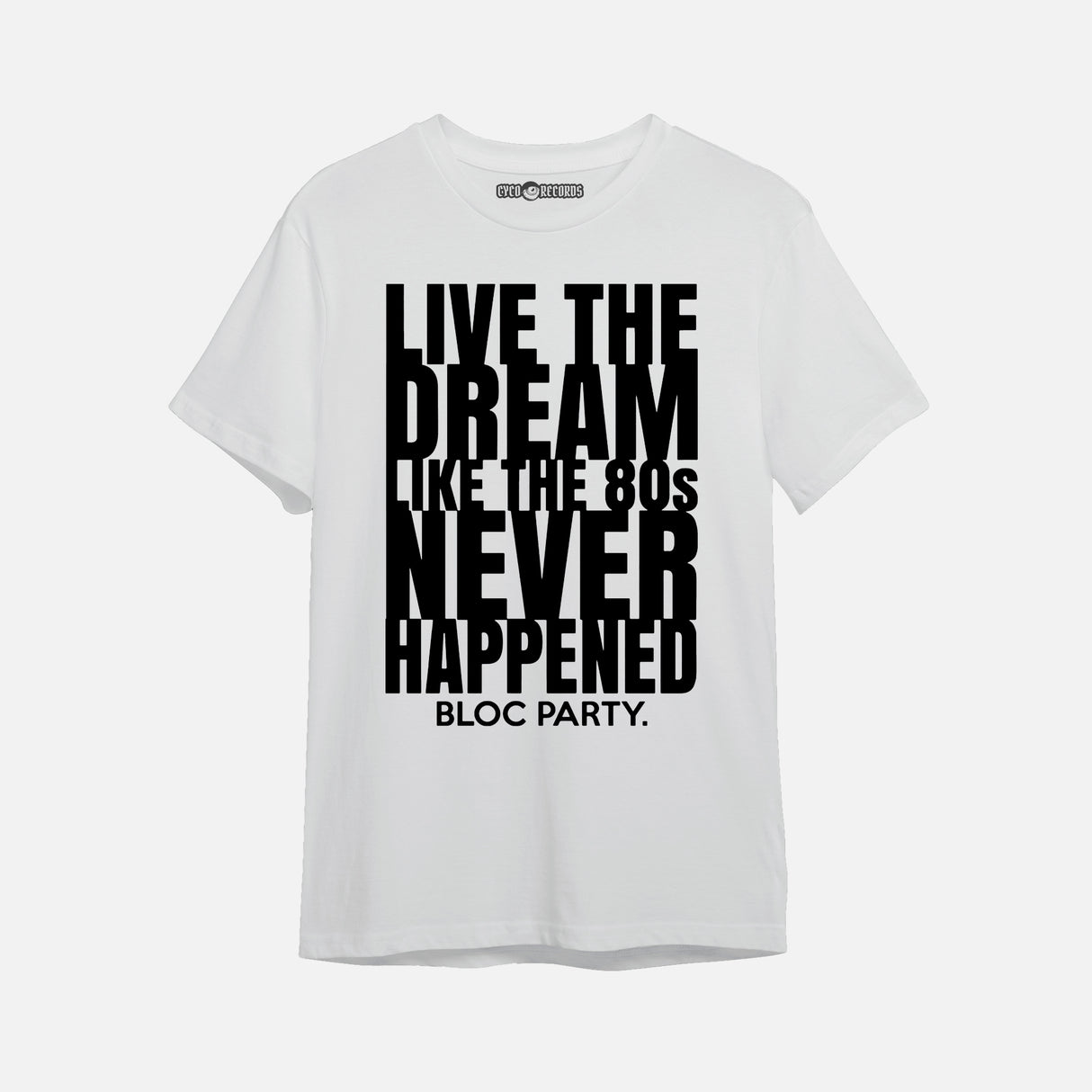 Bloc Party - Live the dream - Polera