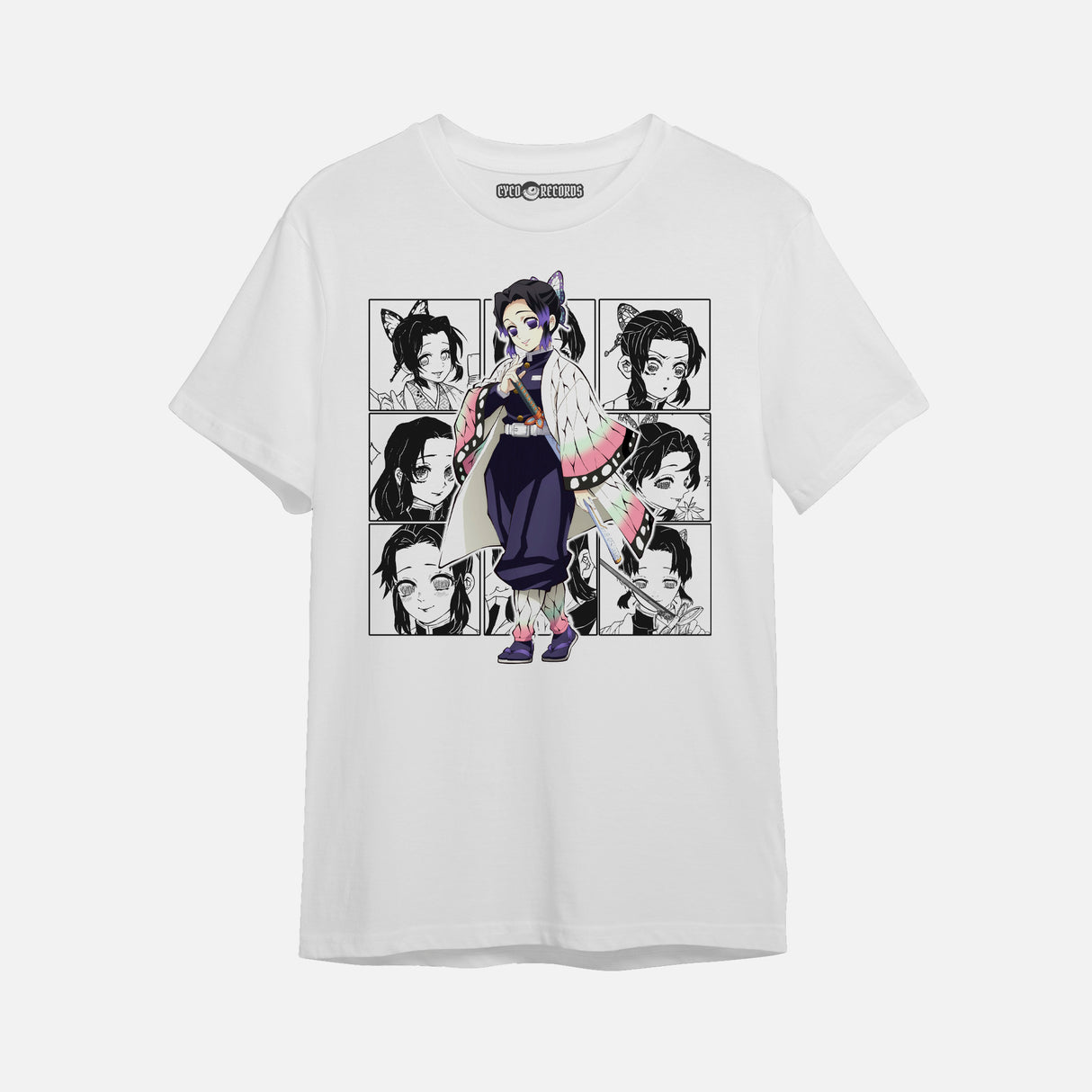 Kimetsu no Yaiba - Shinobu Manga Collage - Polera