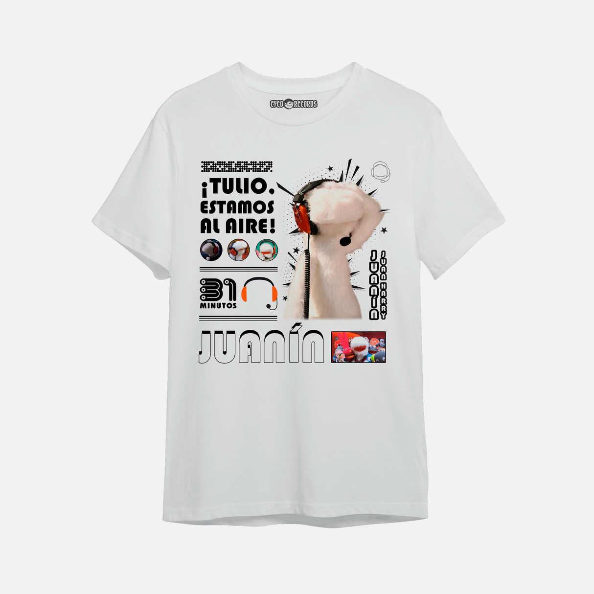 31 Minutos - Juanín Collage - Polera