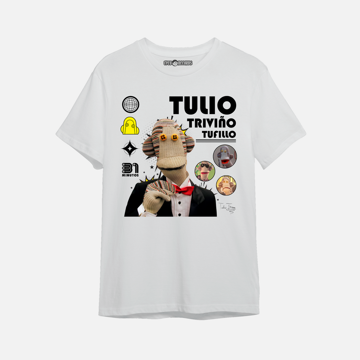 31 Minutos - Tulio Collage - Polera