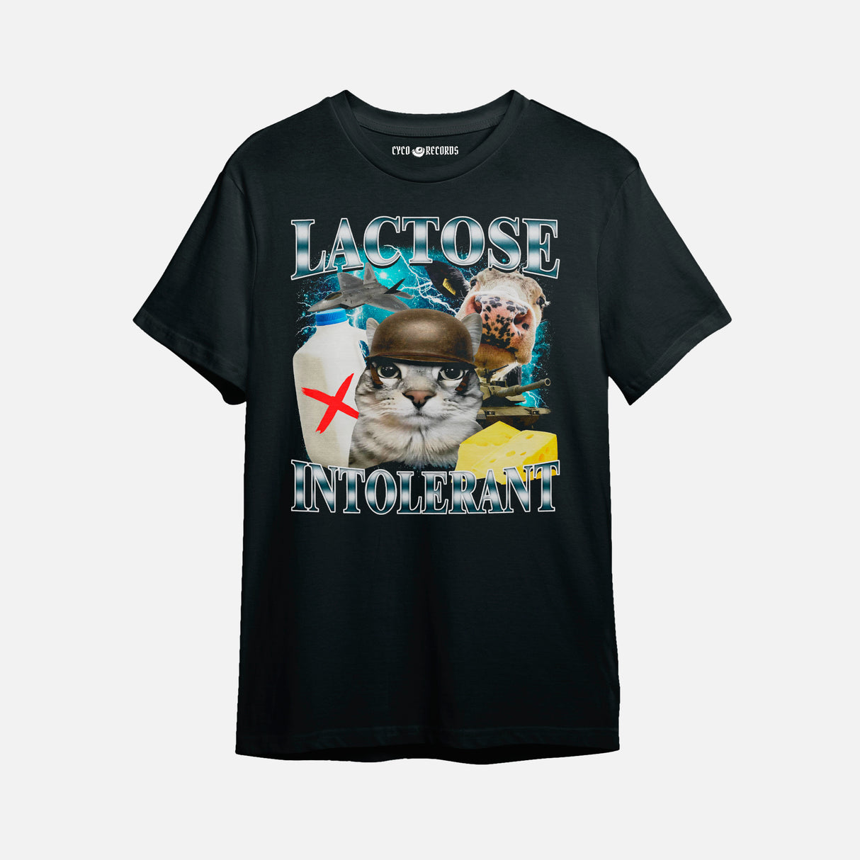 Gato meme - Lactose Intolerant - Polera