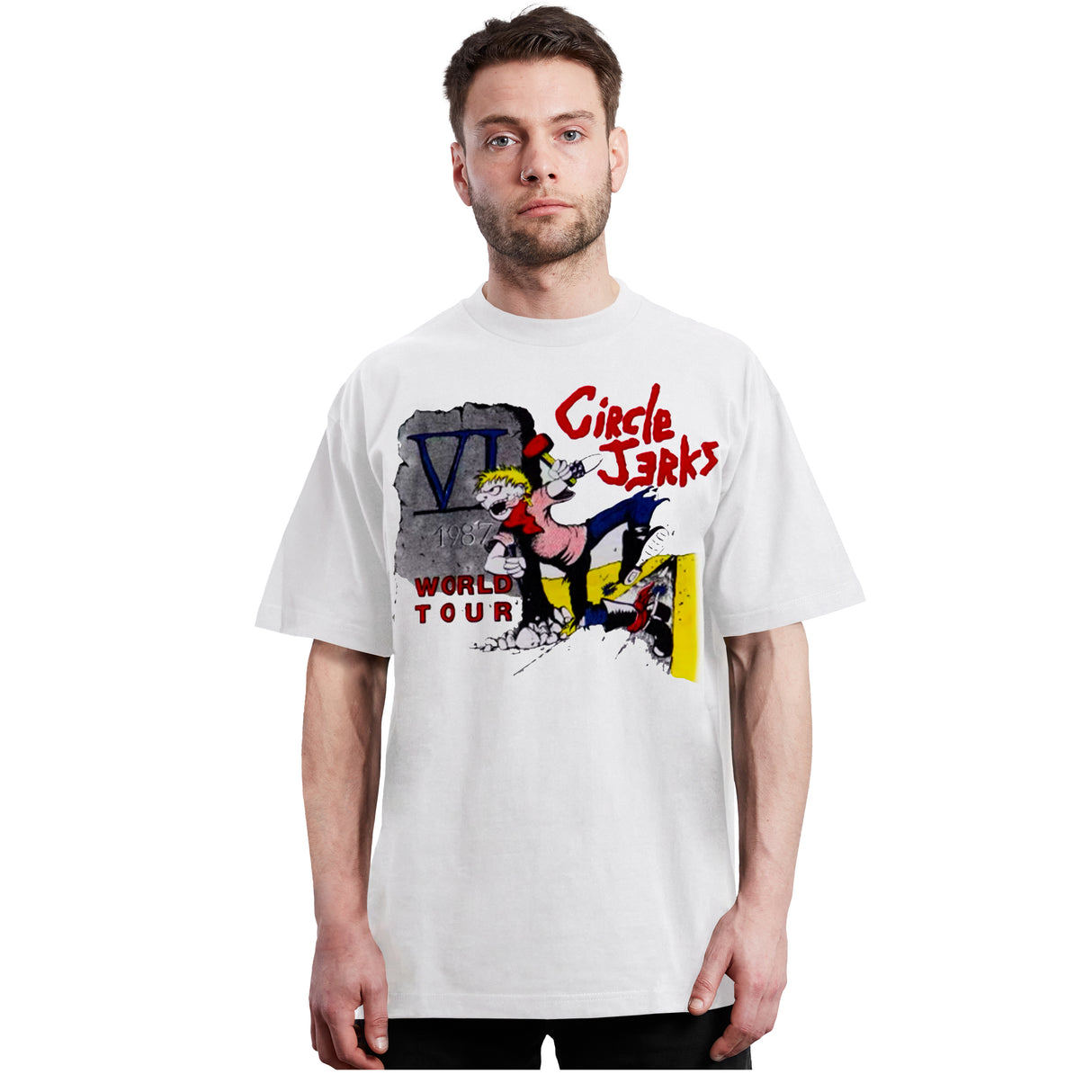 Circle jerks - 1987 world tour - Polera