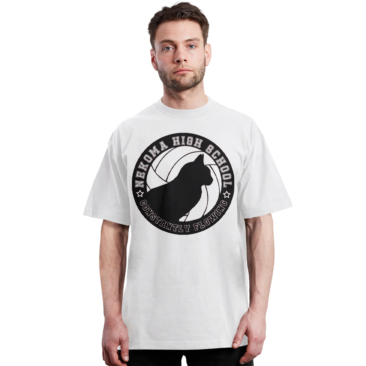 Haikyu!! - Nekoma Logo - Polera