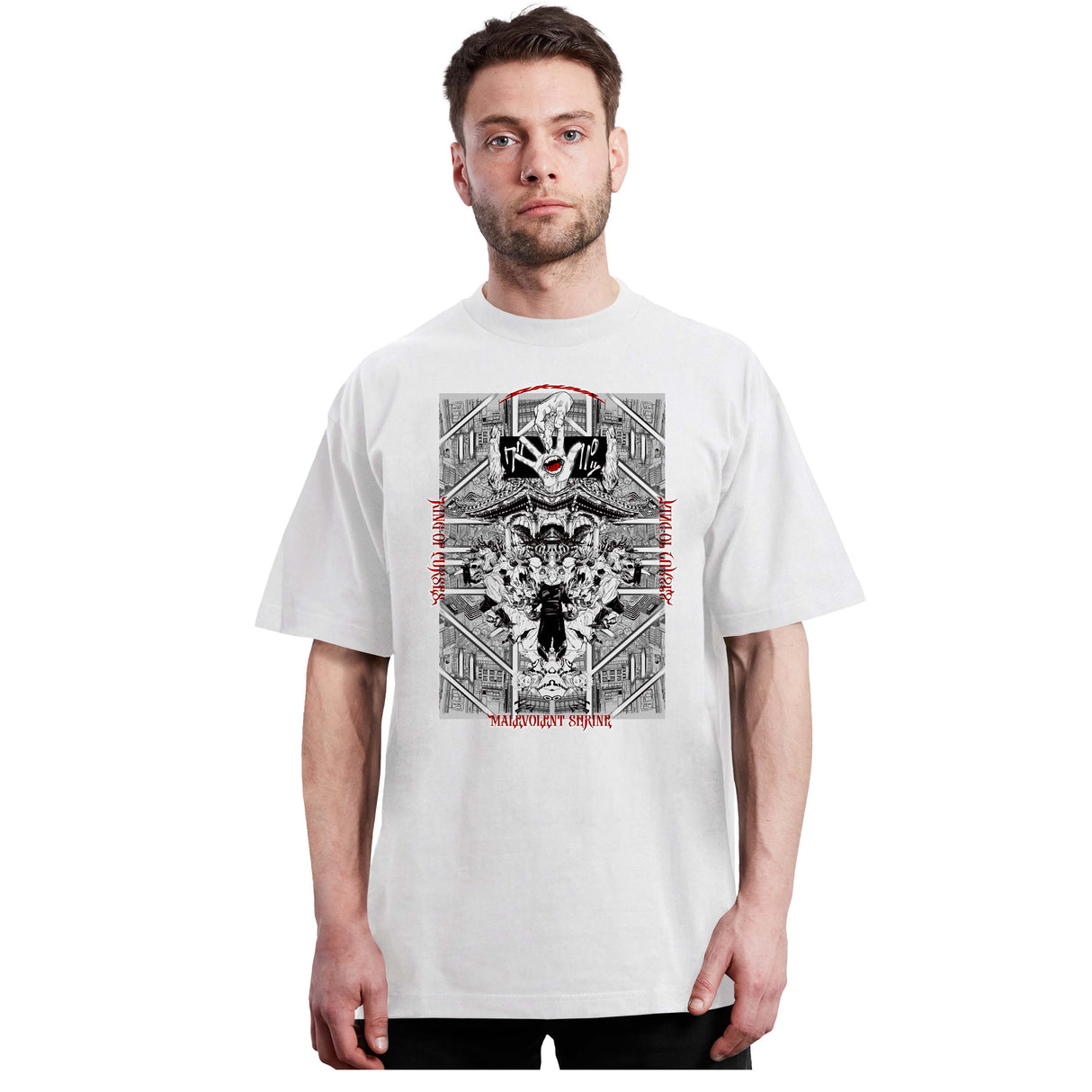 Jujutsu Kaisen - Yuji Itadori - Malevolent Shrine - Anime - Polera