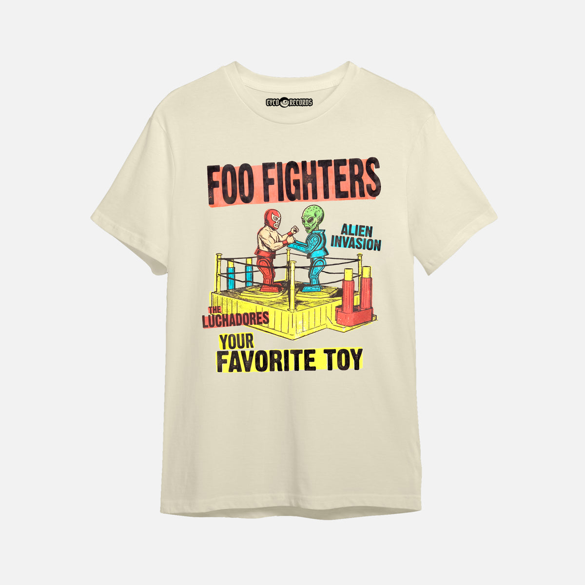 Foo Fighters - Luchadores - Polera