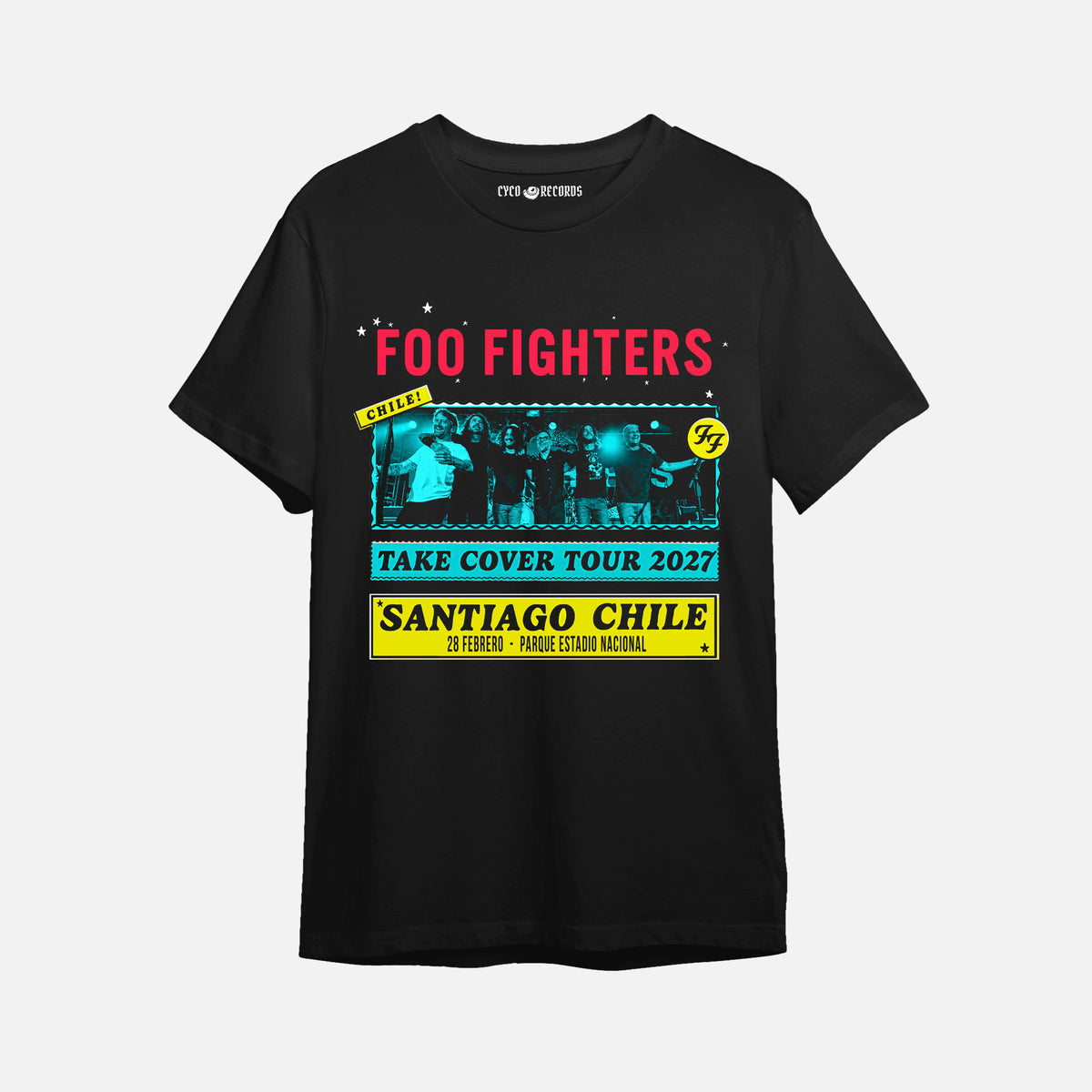 Foo Fighters - Take Cover - Polera