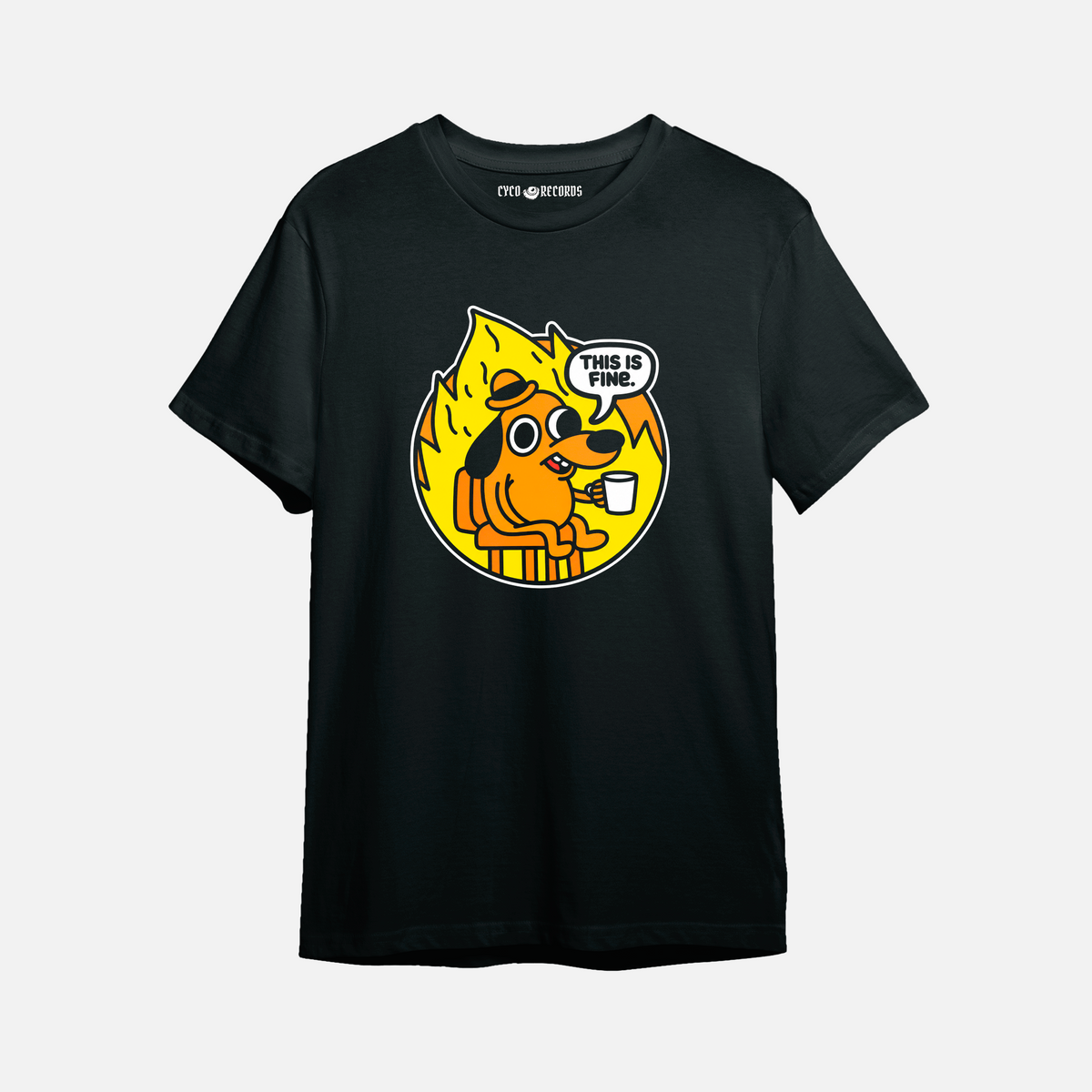 Meme - This is fine - Polera
