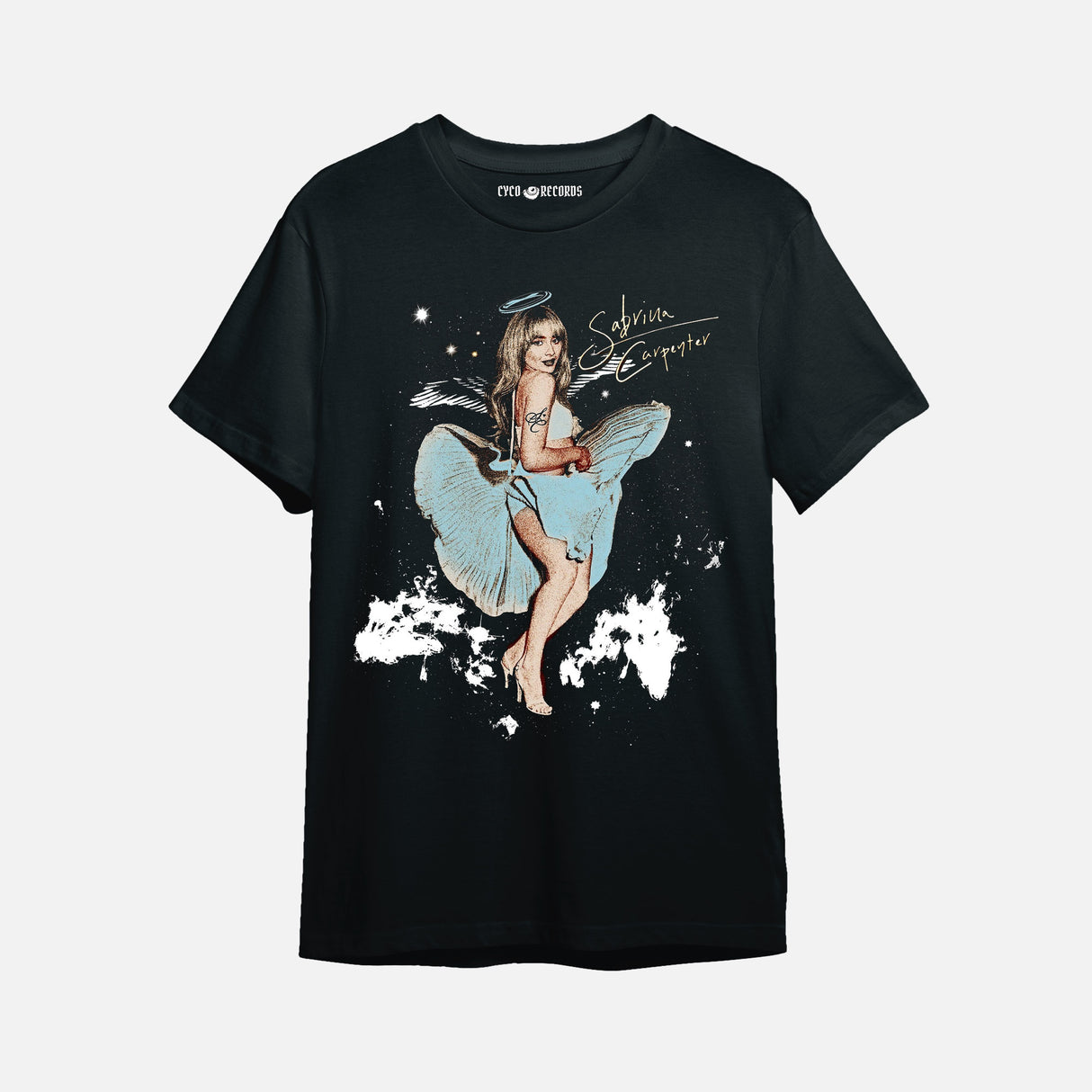 Sabrina Carpenter - Angel - Polera Negra