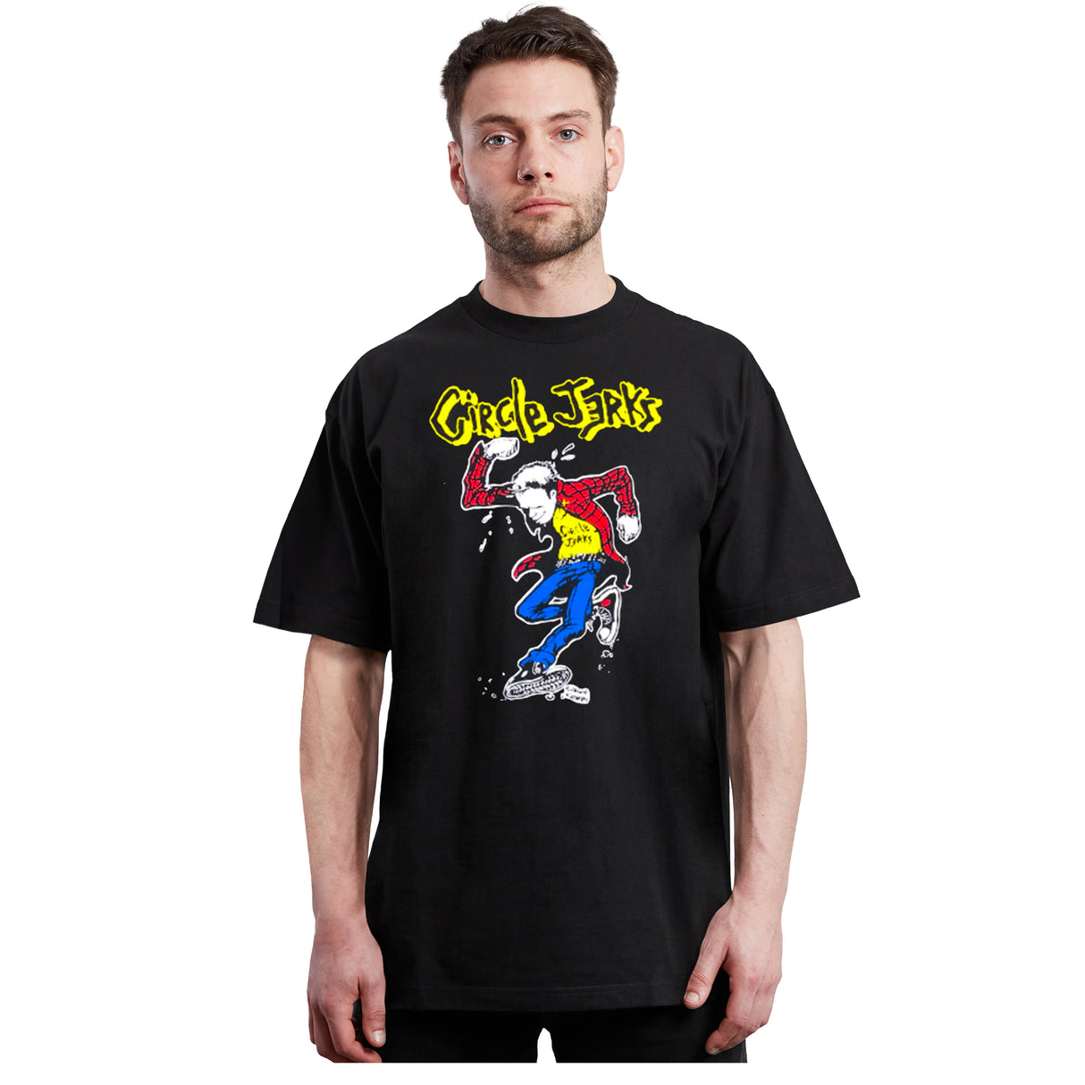 Circle jerks - Run color - Polera