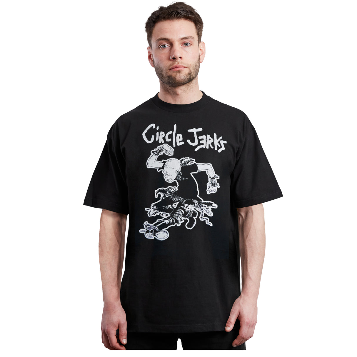 Circle Jerks - Run mosh - Polera