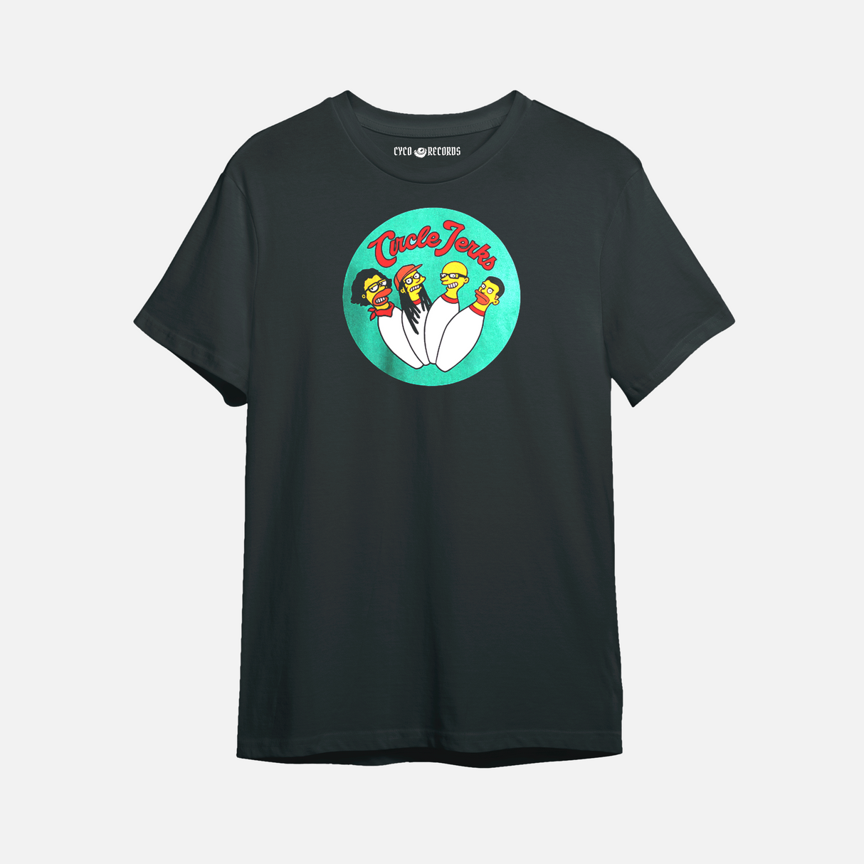 Circle Jerks - Simpsons Bowling - Polera