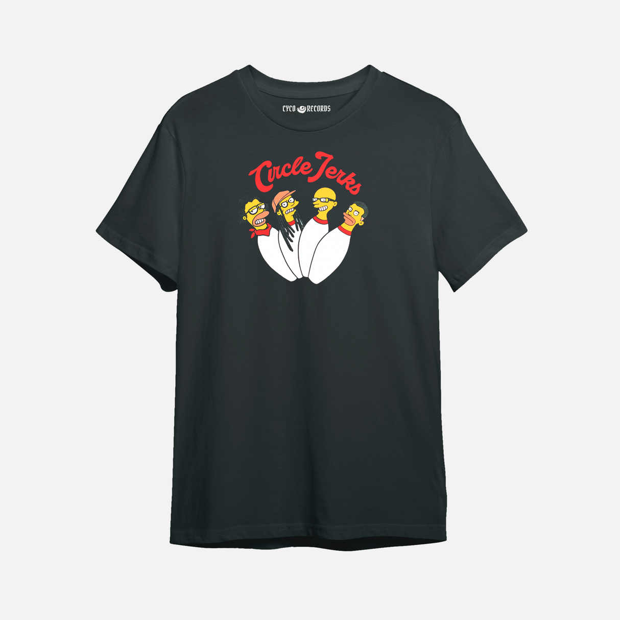 Circle Jerks - Simpsons Bowling Band - Polera