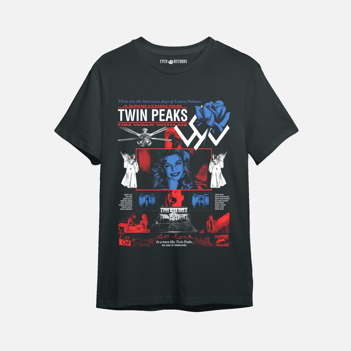 Twin Peaks - Minimalist - Polera