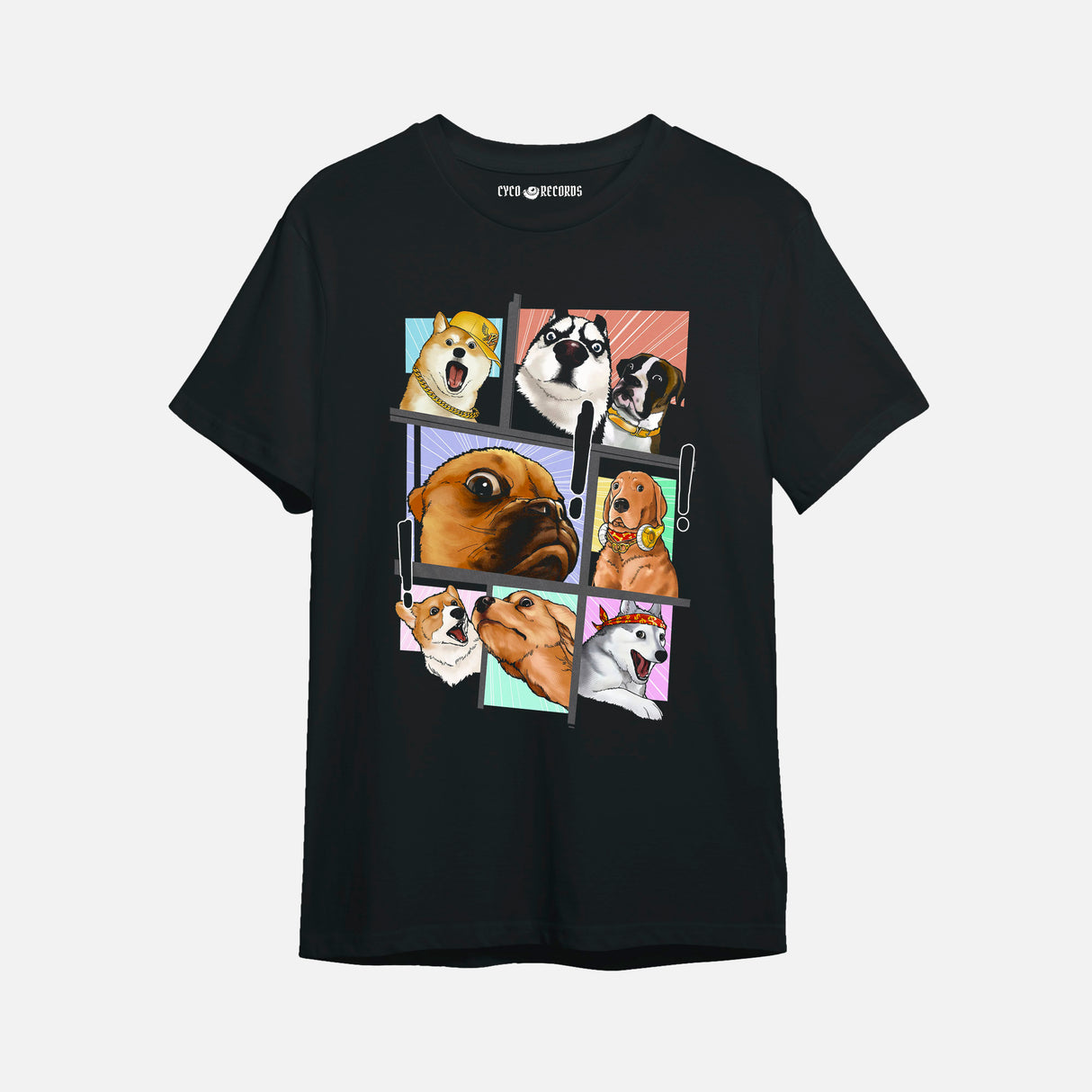 Perros - Viñetas - Polera