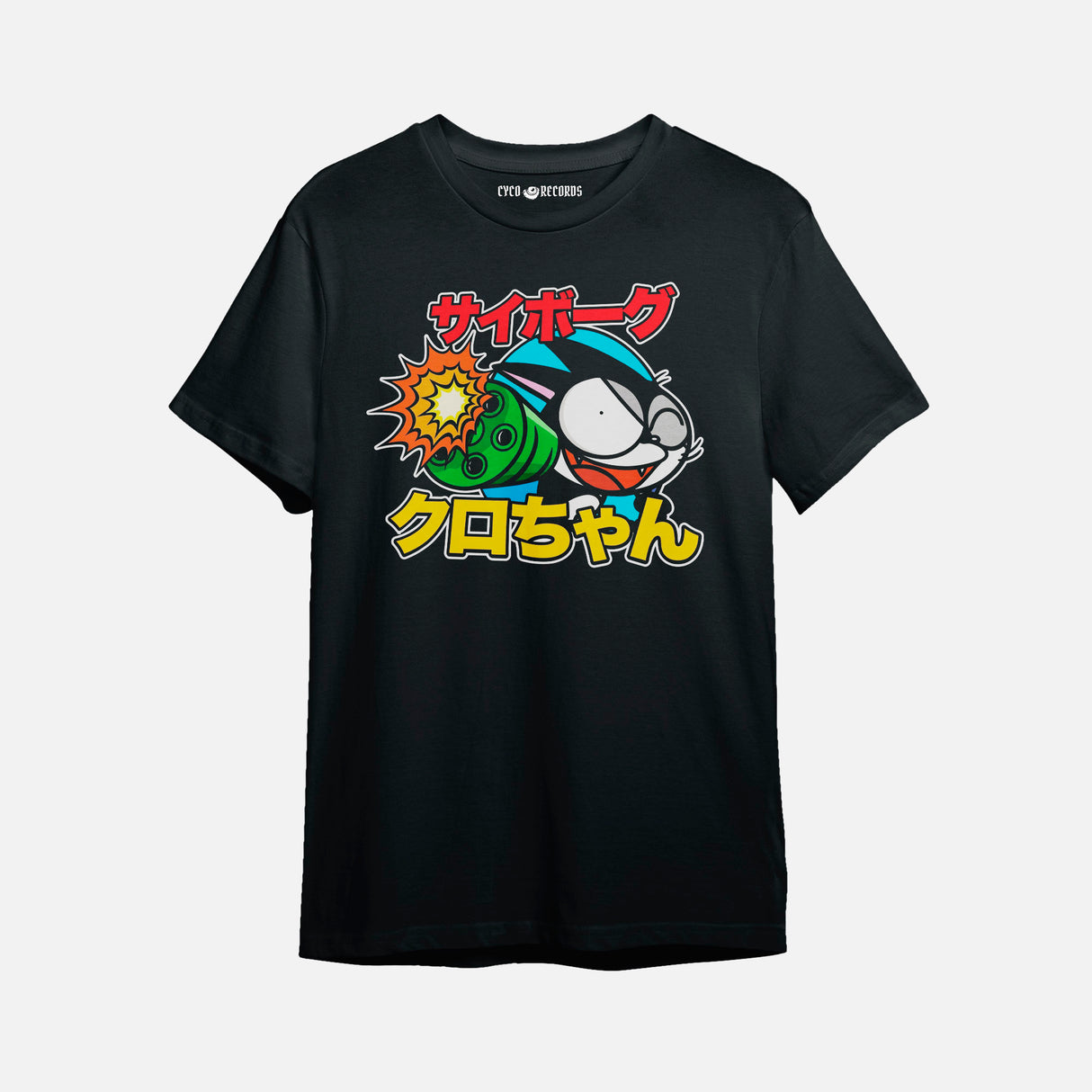 Cybercat Kurochan - Cyborg Kuro chan - Polera