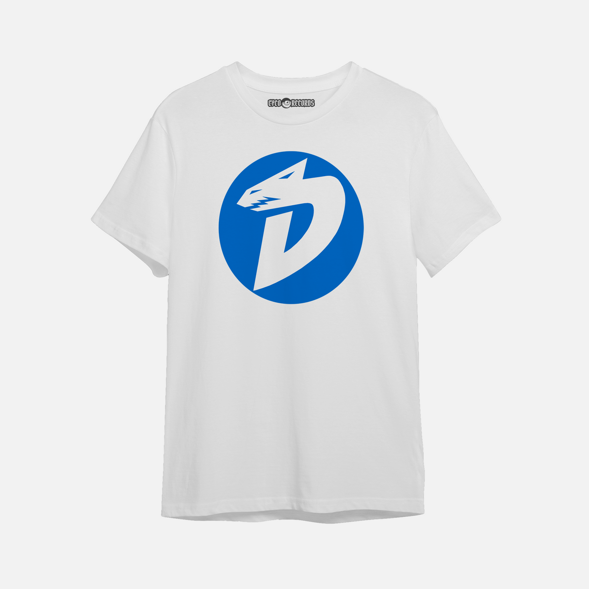 Dinosaucers - Dinoplativolos - Logo - Polera Blanca