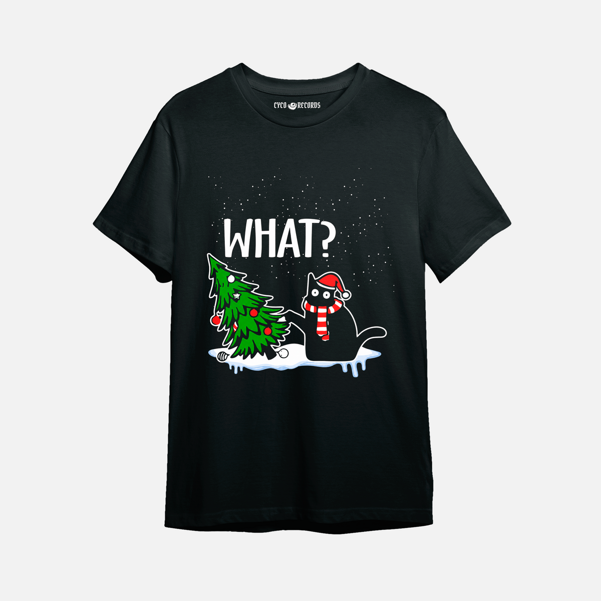 Navidad - Gato What - Polera