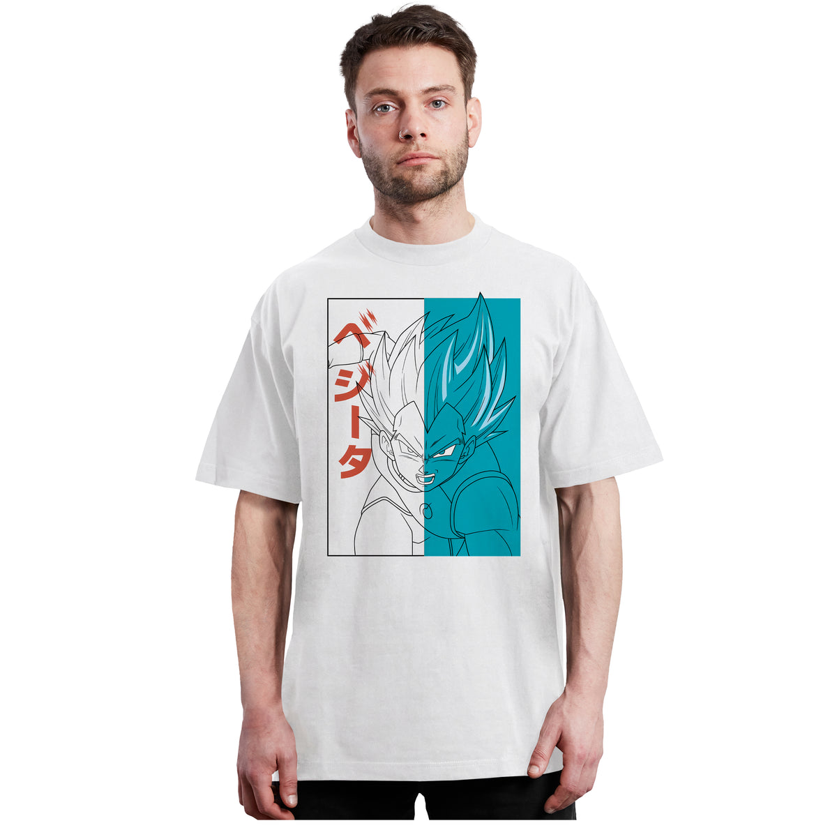 Dragon Ball Super - Vegeta Kanji - Polera