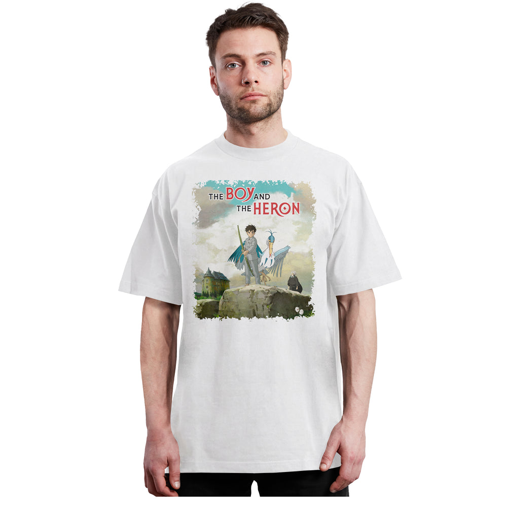 Ghibli - Niño y la Garza - Polera