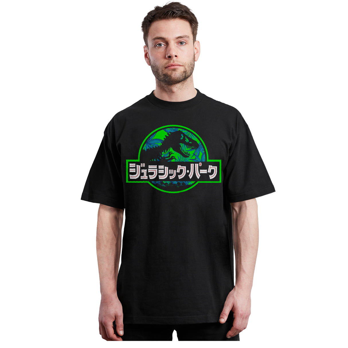 Jurassic Park - Logo Japones - Polera