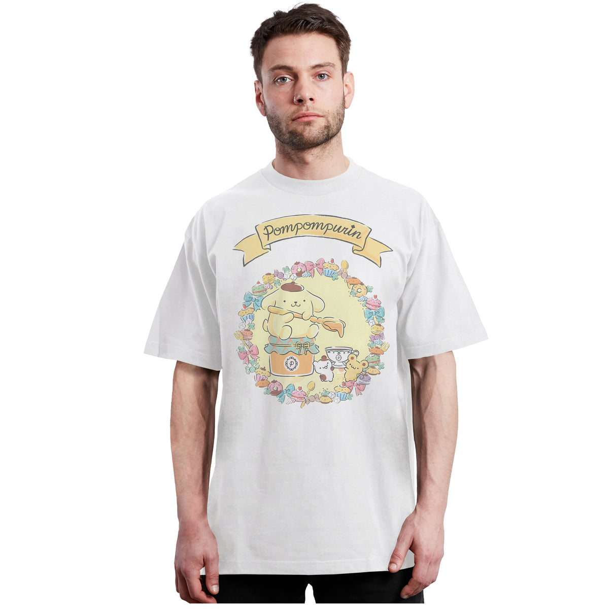 Sanrio - Pompompurin Comida - Polera
