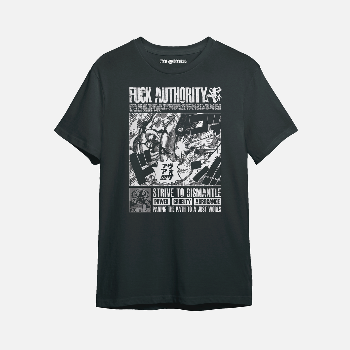 One Piece - Fuck Authority - Polera