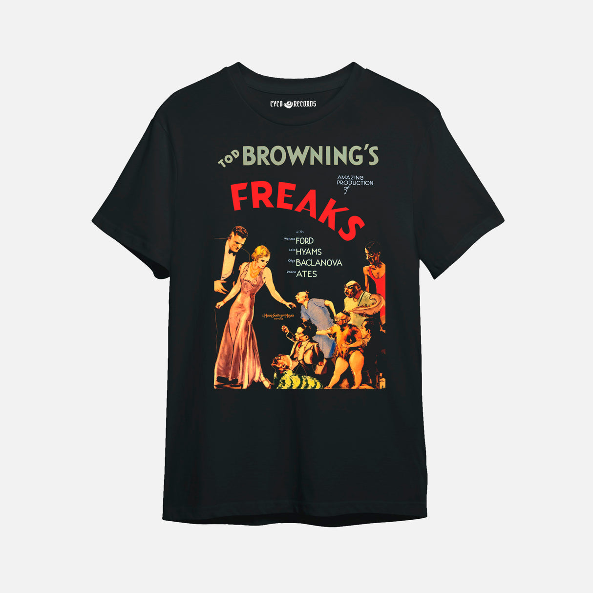 1930s - Freaks - Tod Brownings - Polera