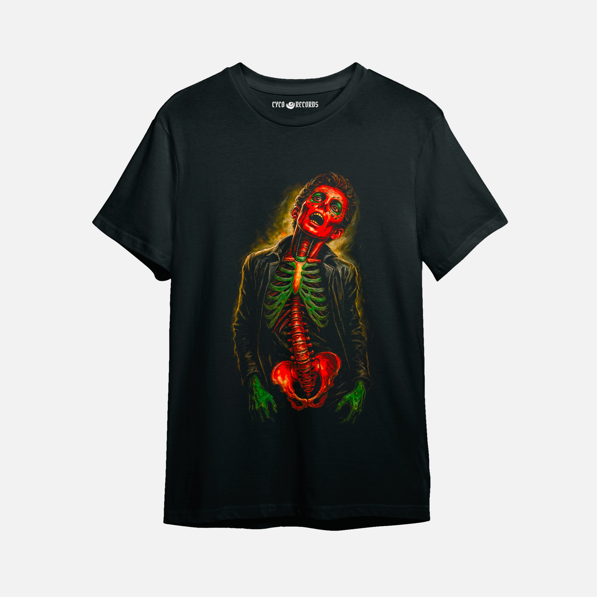 Hombre Esqueleto - Halloween - Polera