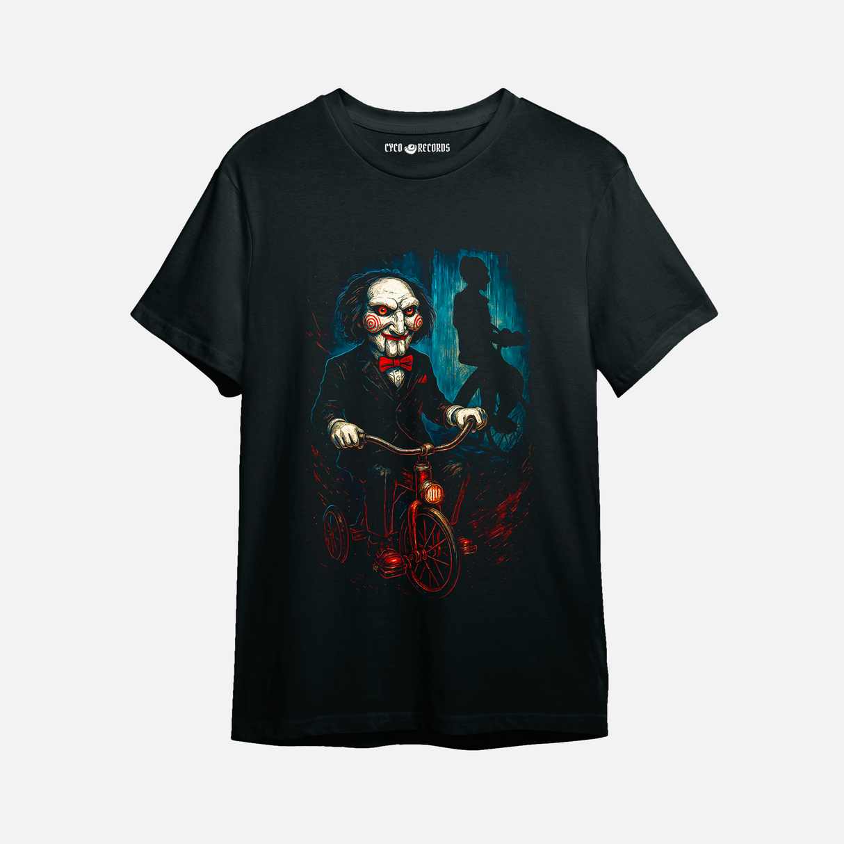 Jigsaw Triciclo - Halloween - Polera
