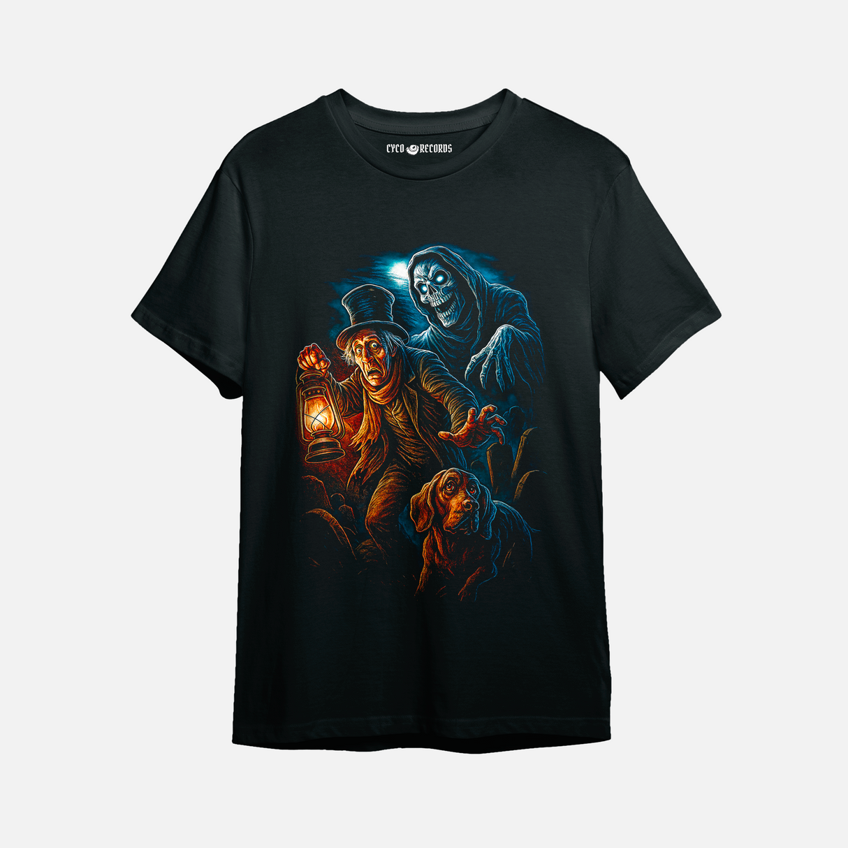 Muerte cementerio - Halloween - Polera