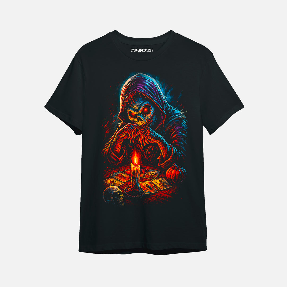 Skull And Tarot - Halloween - Polera