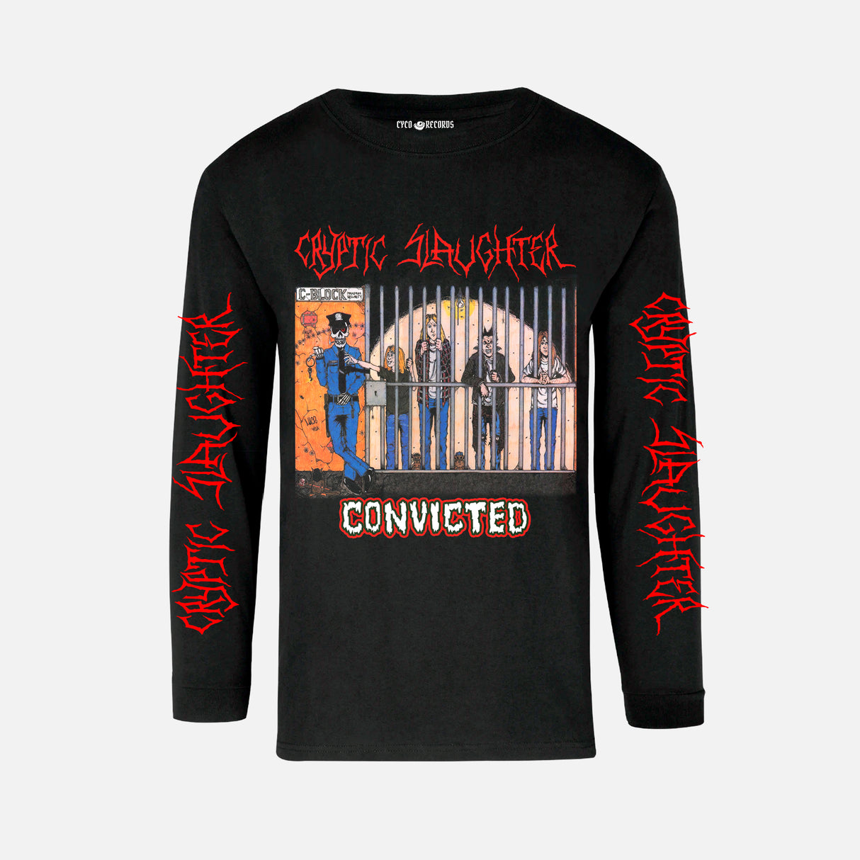Cryptic Slaughter - Convicted - Polera Manga Larga