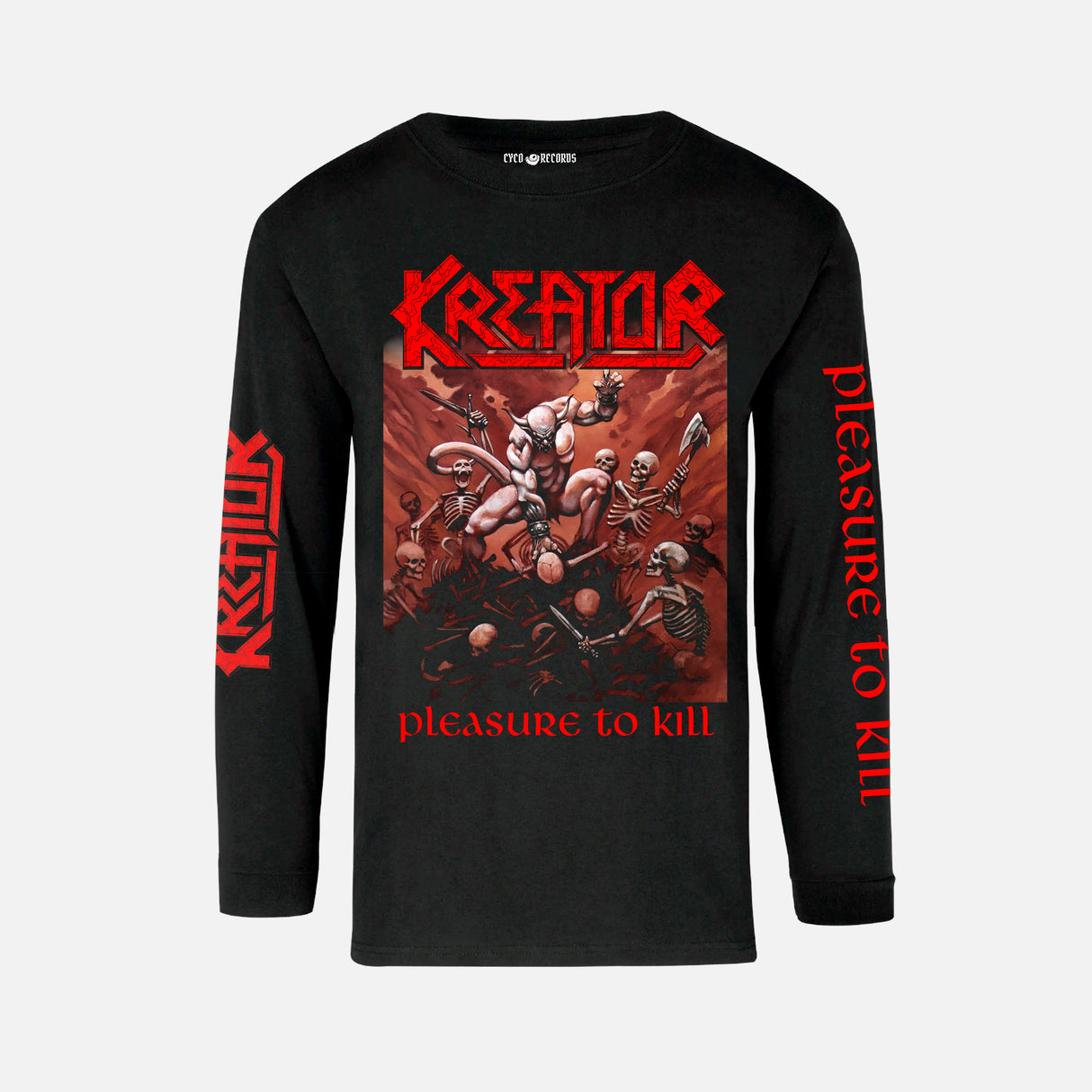Kreator - Pleasure to Kill - Polera Manga Larga