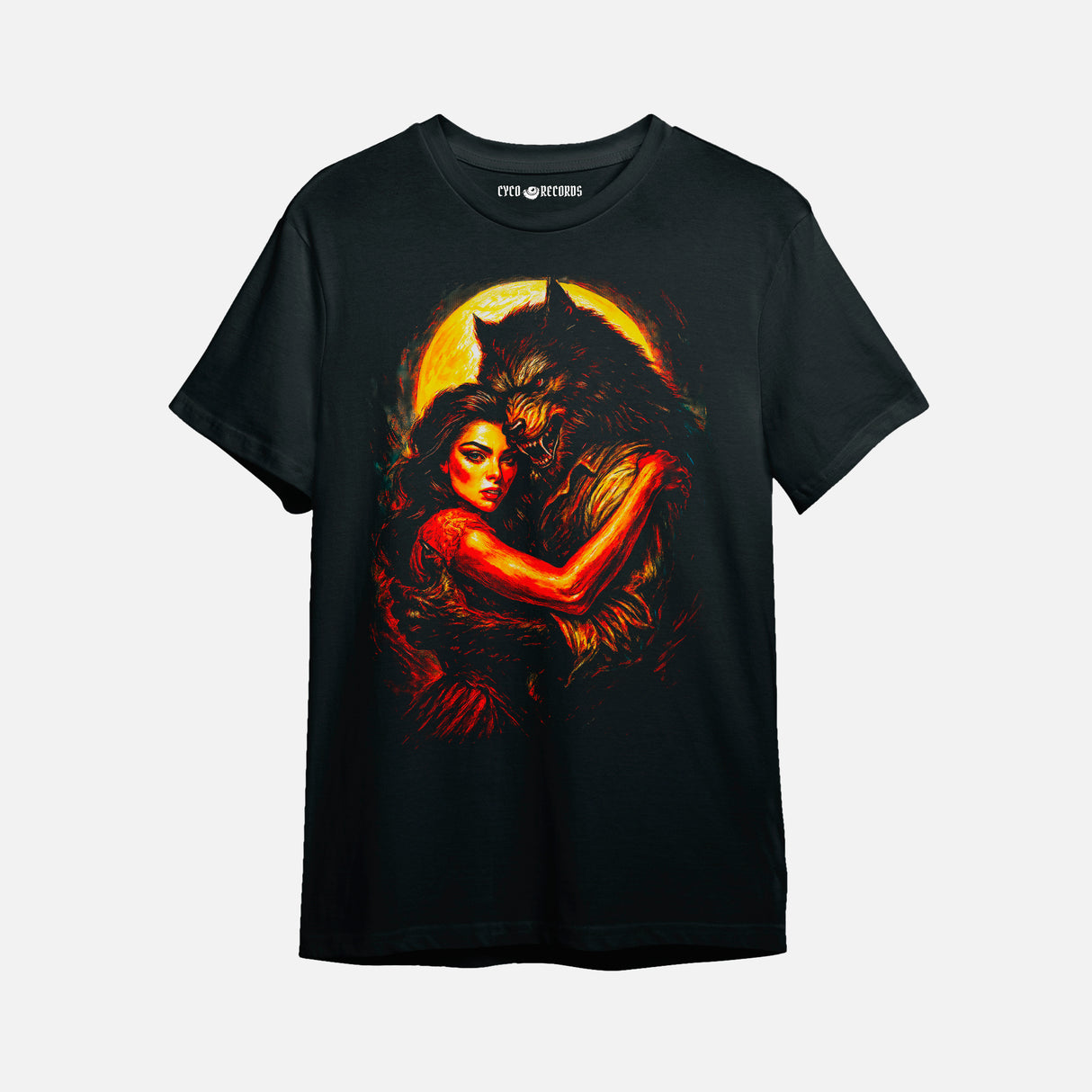 Halloween - Bestia y Mujer - Polera