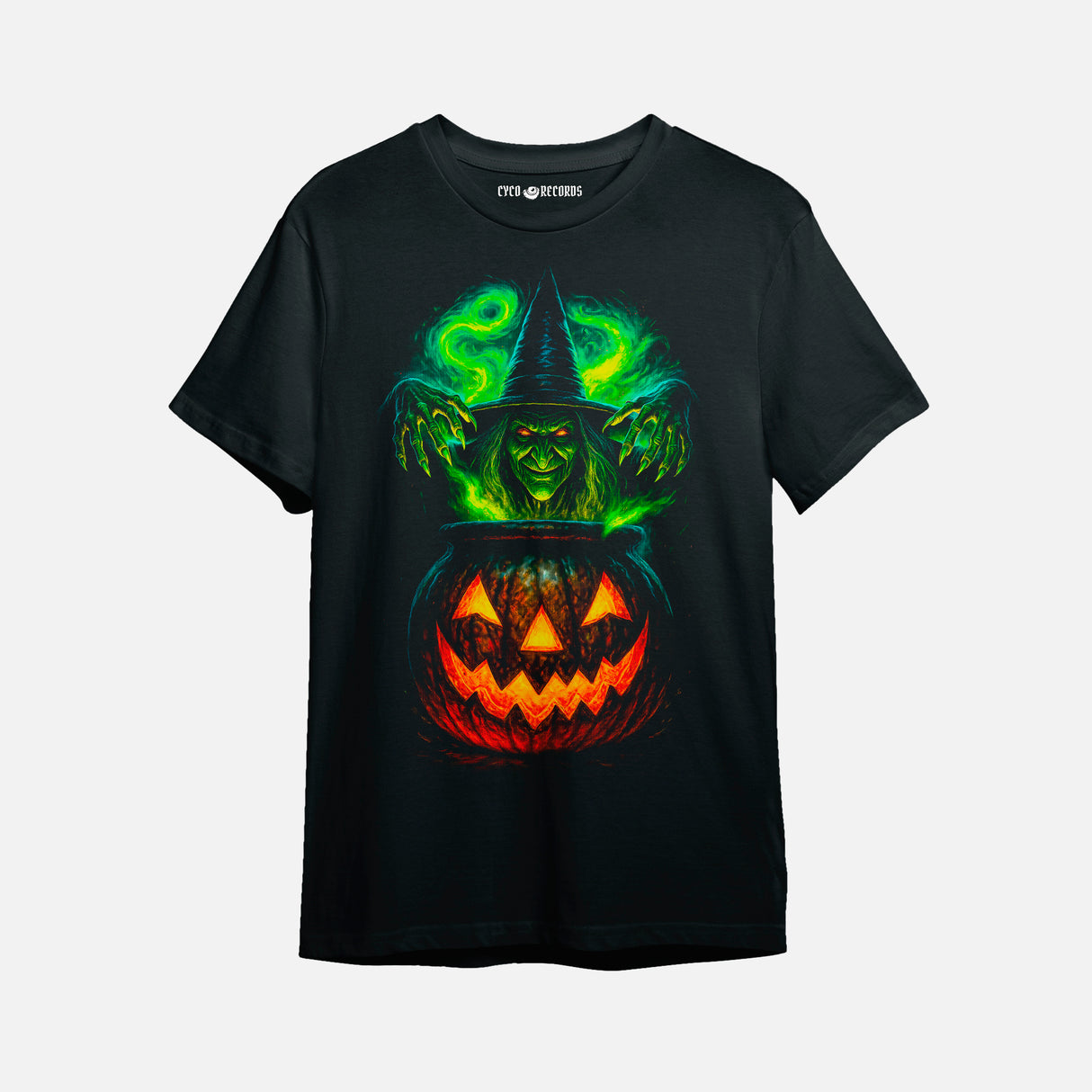 Halloween - Bruja y Caldero - Polera