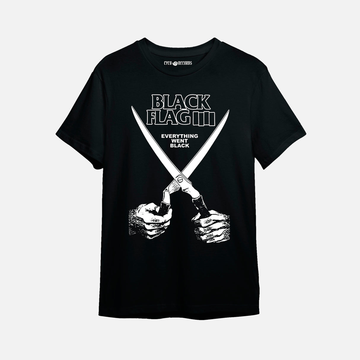 Black flag - everything went black - polera