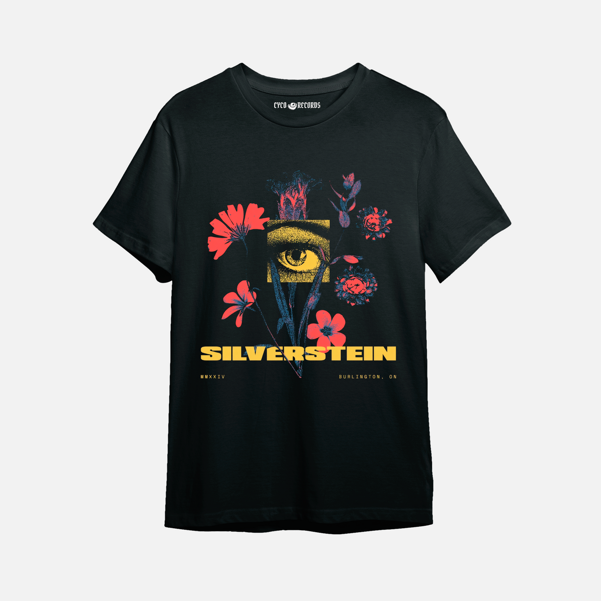 Silverstein - Flores - Polera