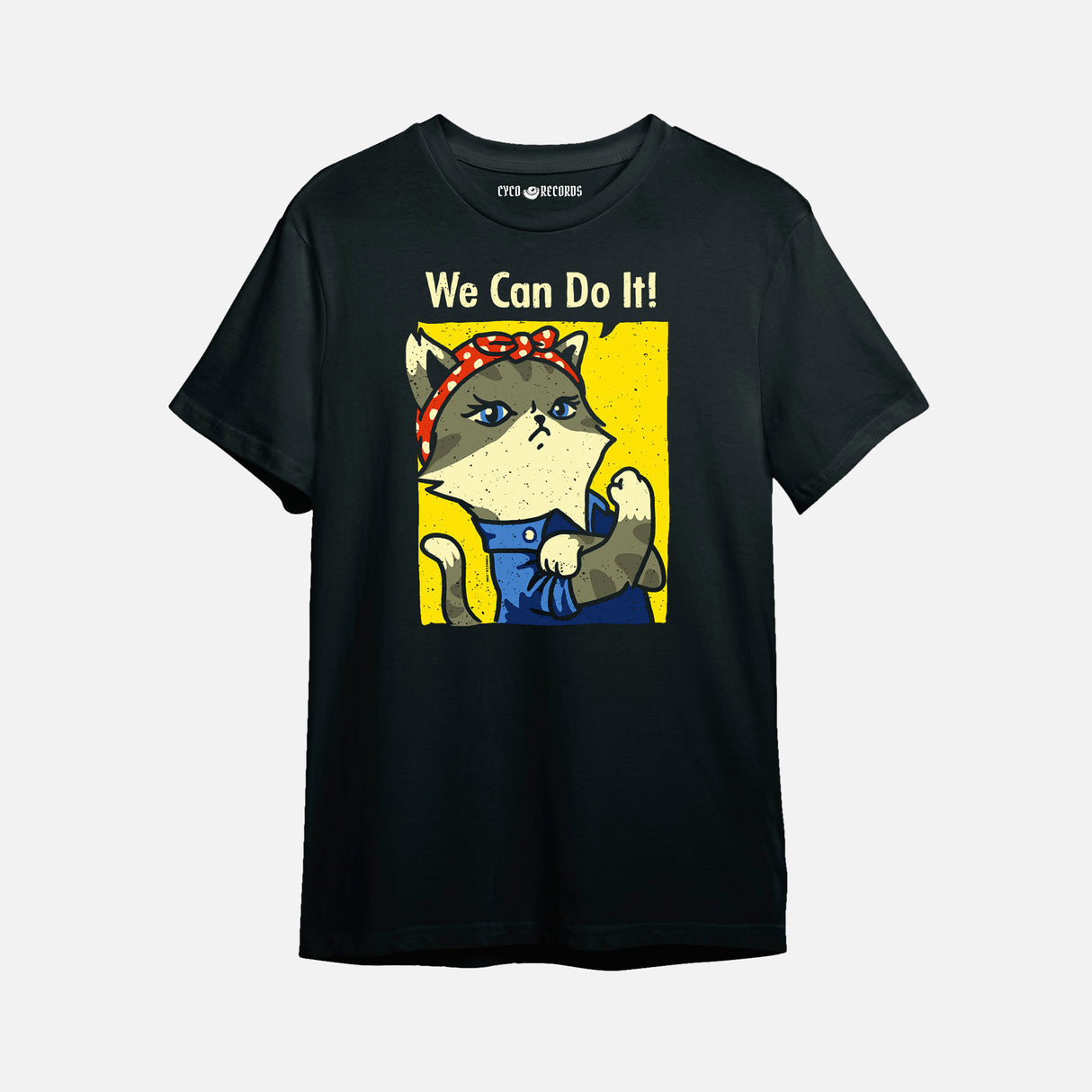 Working Cat - We can do it! - Polera