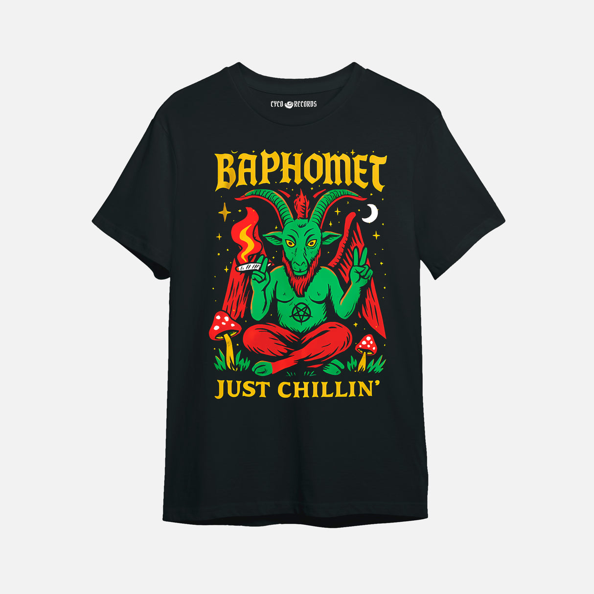 Baphomet - just Chillin - Polera
