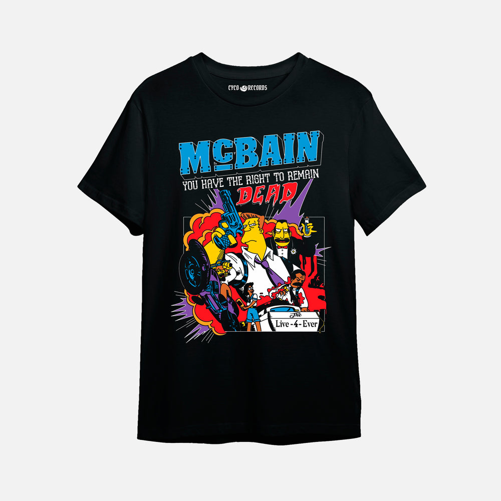 The simpsons - Mcbain movie poster - Polera